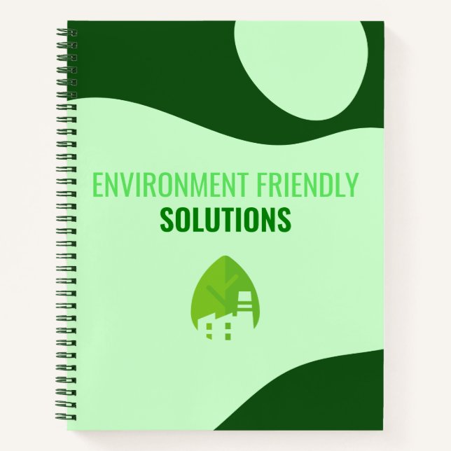 Cuaderno de espiral de arte de EcoWood para mentes (Anverso)