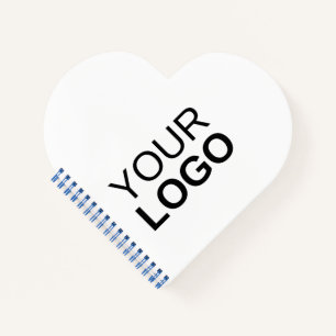 Cuaderno de espiral de corazón