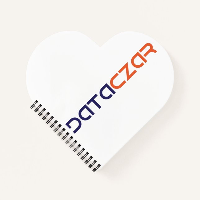 Cuaderno de espiral de corazón (Anverso)