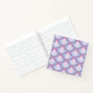 Cuaderno de espiral de escalas de piedra lunar (4