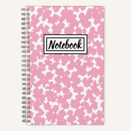 Cuaderno de espiral minimalista y diario para la e