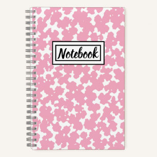Cuaderno de espiral minimalista y diario para la e