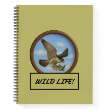 Cuaderno de espiral peregrino Falcon oscuro Khaki