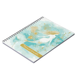 Cuaderno de Espiral Personal de Sirena de color de