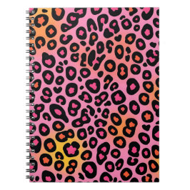 cuaderno de estampado animal