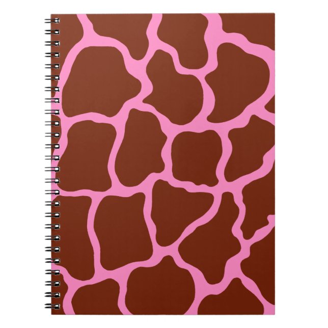 Cuaderno de estampado de jirafa (Frente)