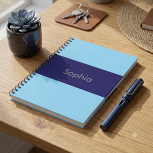 Cuaderno de estilo minimalista