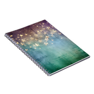 Cuaderno de estrella de fantasía grunge