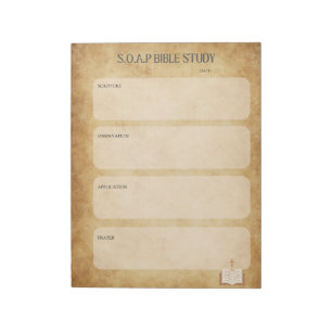 Cuaderno de estudio bíblico SOAP