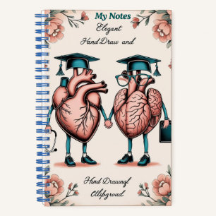 Cuaderno de estudio de anatomía Smart & Sweet