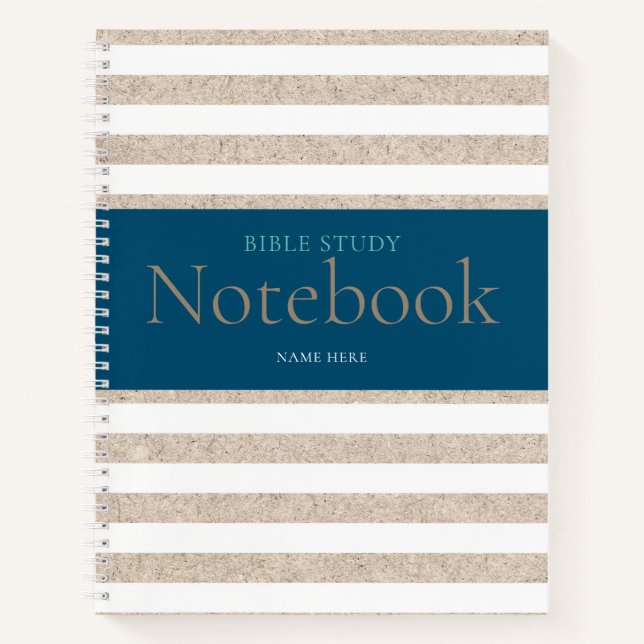 Cuaderno de estudio de la Biblia moderna (Anverso)