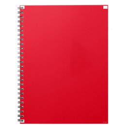 Cuaderno de Éxito Rojo Personalizado