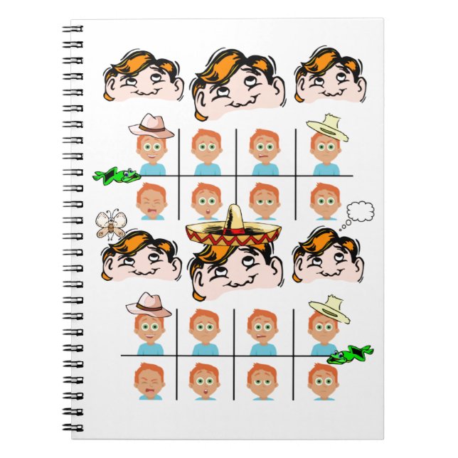 Cuaderno de Expresiones Faciales (Frente)