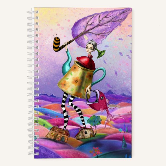 Cuaderno de Fantasía Colorido (Anverso)