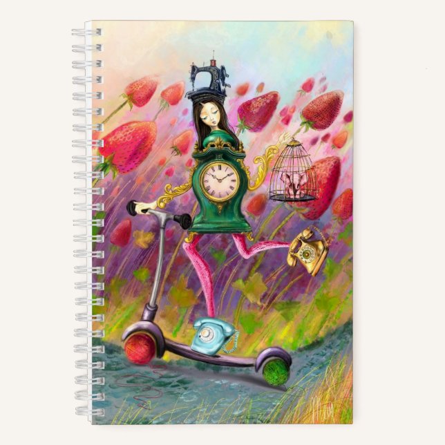 Cuaderno de fantasía feliz (Anverso)