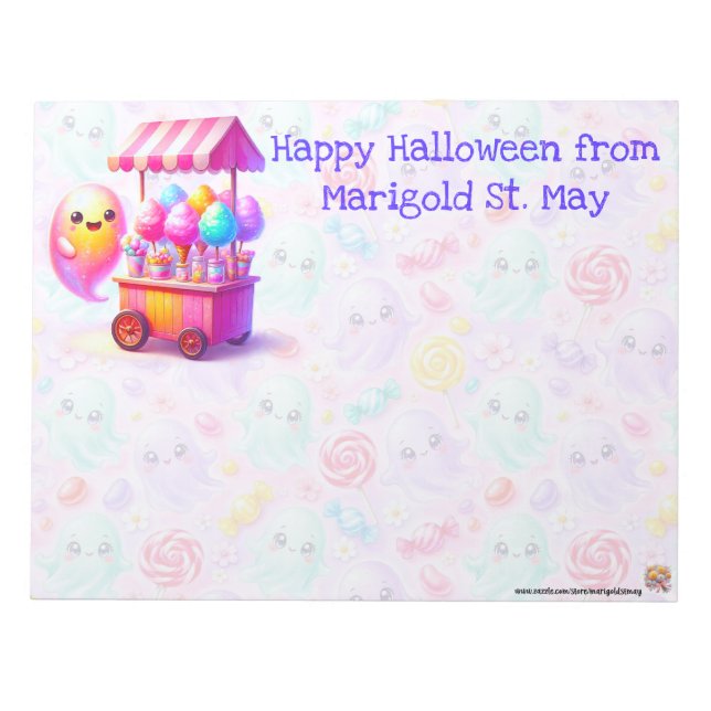 Cuaderno de Fantasmas Adorables (Frente)