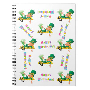 Cuaderno de Feliz Cumpleaños del Día de San Patric