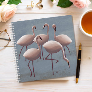 Cuaderno de Flamencos Rosas Serengeti Safari Vida