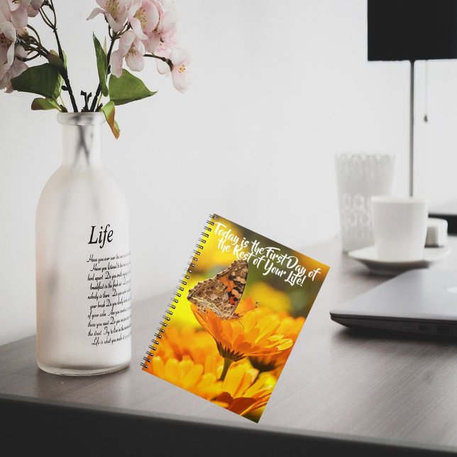 Cuaderno de Flor Amarilla Nuevos Comienzos (Subido por el creador)