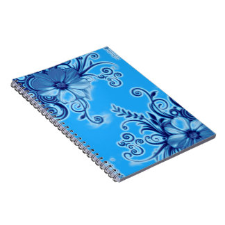 Cuaderno de Flor Azul