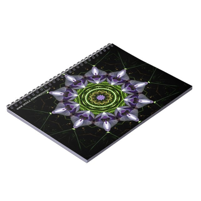 Cuaderno de Flor Morada (Lado Izquierdo)