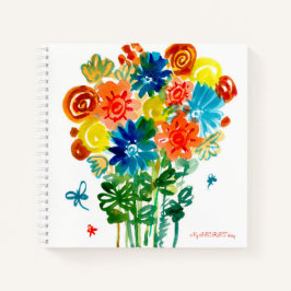 Cuaderno de flores acuáticas de Sketchbook