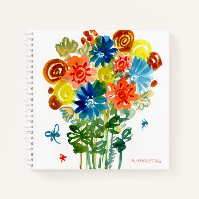 Cuaderno de flores acuáticas de Sketchbook (Anverso)