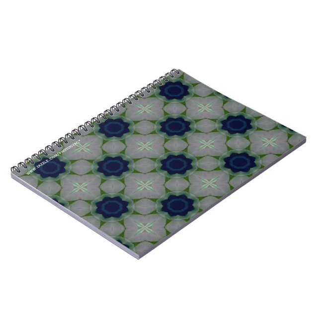 Cuaderno de Flores Azules (Lado Izquierdo)