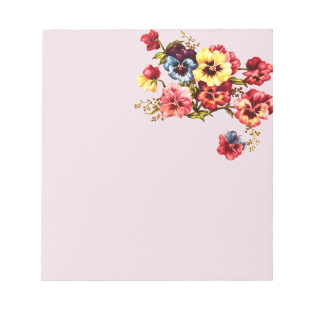 Cuaderno de flores de primavera (Frente)