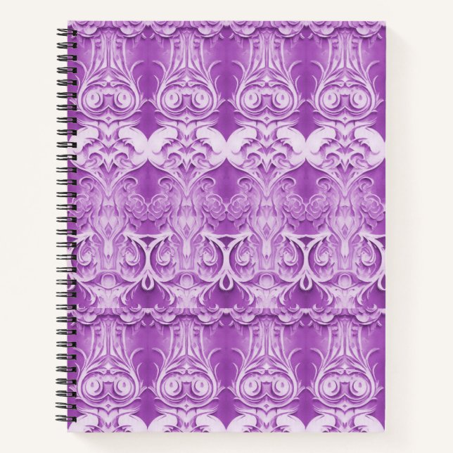 Cuaderno de Flores Purpúreas que Florecen (Anverso)