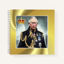 Cuaderno de fondo de oro del rey Carlos III
