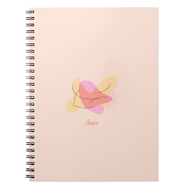 Cuaderno de Formas Abstractas (Frente)