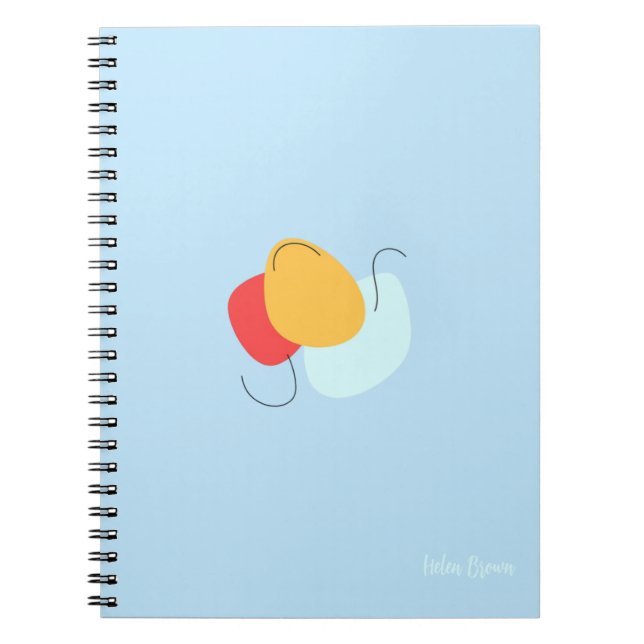 Cuaderno de Formas Abstractas (Frente)