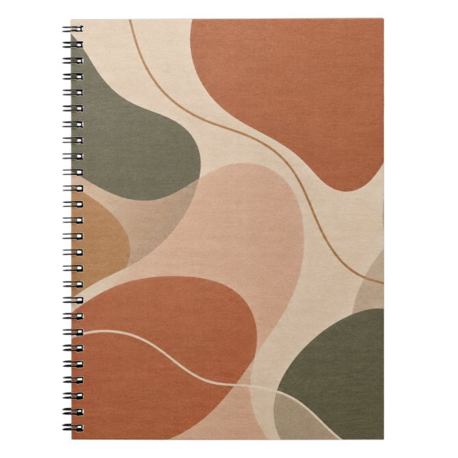 Cuaderno de Formas Abstractas Orgánicas (Frente)
