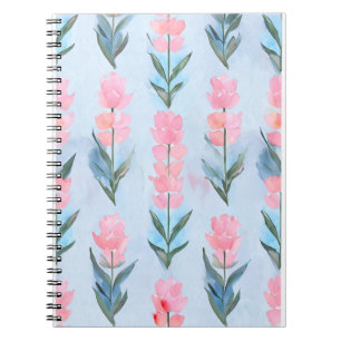 Cuaderno de fotografía floral de tulipanes