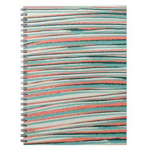 Cuaderno de Fotos a Rayas con Tema Retro