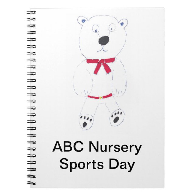 Cuaderno de fotos de Barry Bear Siral (Frente)