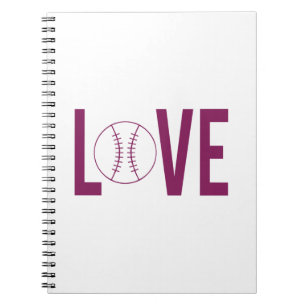 Cuaderno de Fotos de Béisbol de Amor