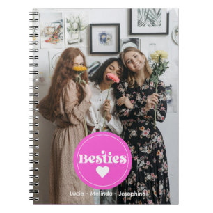 Cuaderno de fotos de cumpleaños para mejores amiga