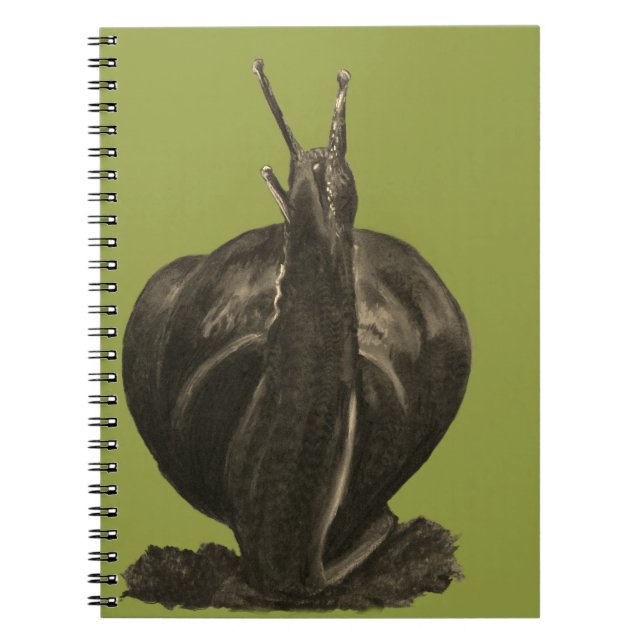 Cuaderno de fotos de dibujo de caracol (80 páginas (Frente)