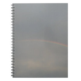 cuaderno de fotos de espiral arcoiris