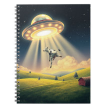 Cuaderno de fotos de espiral de secuestros de vaca