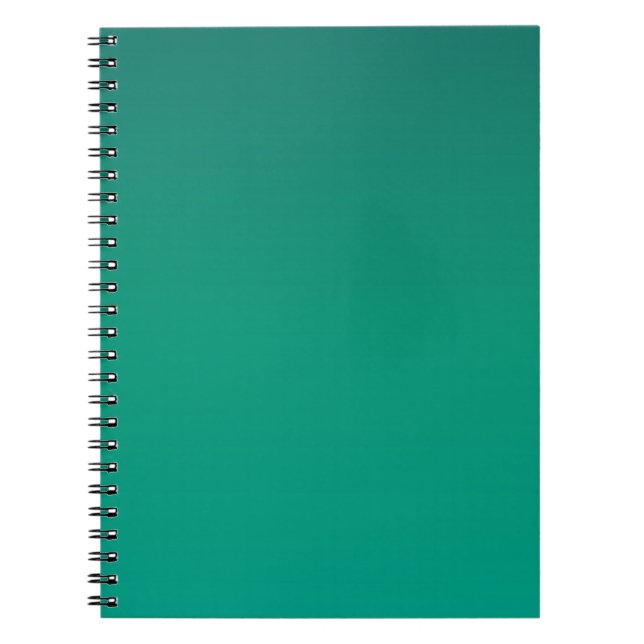Cuaderno de Fotos de Gradiente Verde de Follaje (Frente)