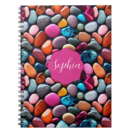 Cuaderno de Fotos de Piedrecitas Rosadas en Espira