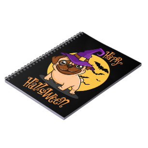 Cuaderno de fotos de Puggy de Halloween