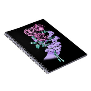 Cuaderno de fotos de ramo gótico