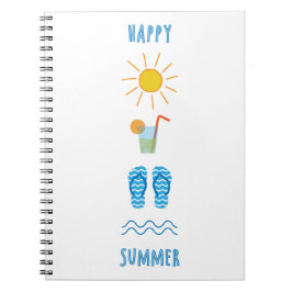 Cuaderno de Fotos de Verano Feliz