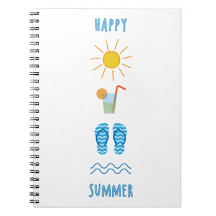 Cuaderno de Fotos de Verano Feliz