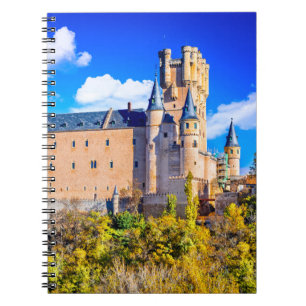 Cuaderno de fotos del castillo de Segovia