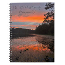 Cuaderno de fotos del lago Northwoods